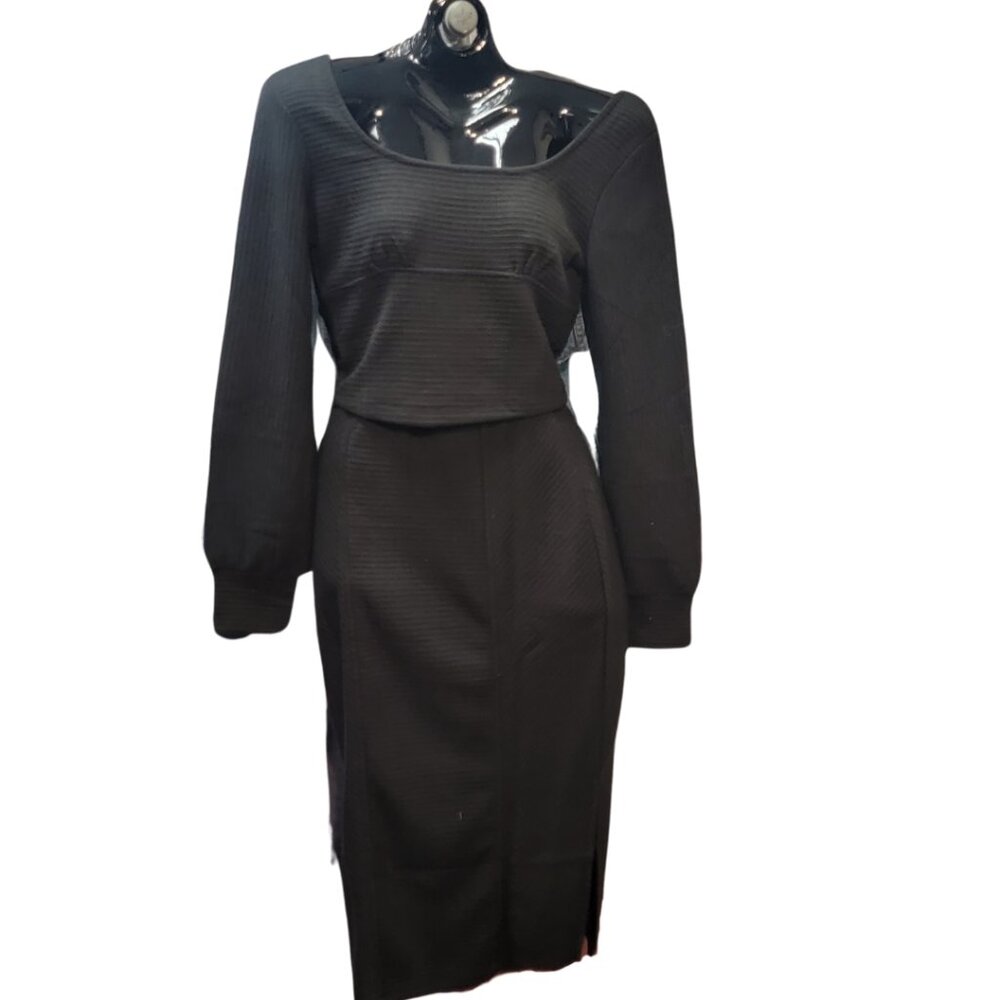 Band Of The Free Stretchy Black Fitted Skirt NWT